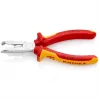Alicate de descarnar Knipex 13 46 165 vermelho, amarelo