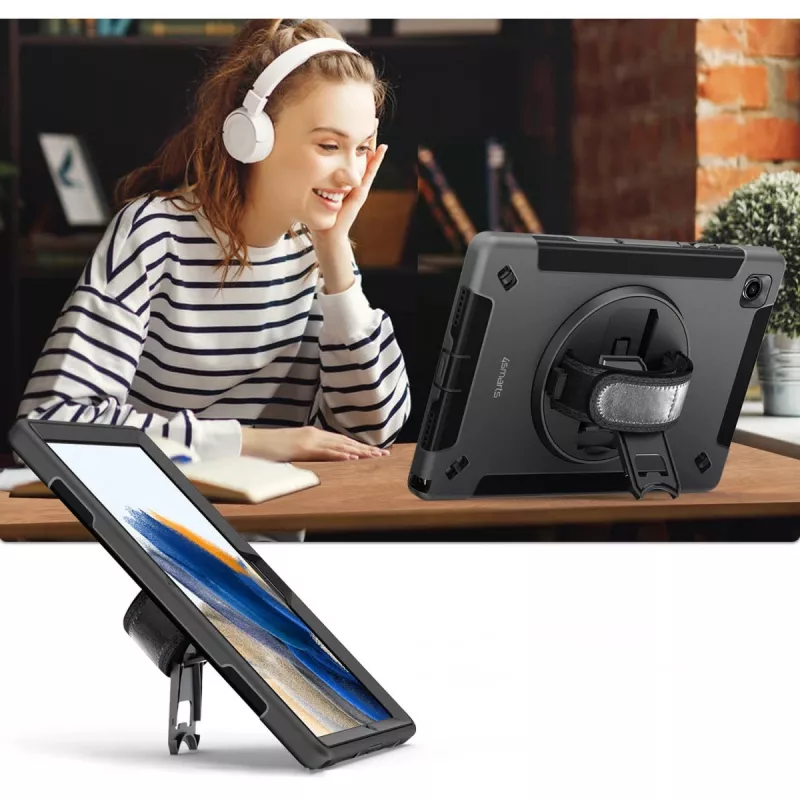 Capa 4smarts Galaxy Tab A9 22,1 cm (8,7 polegadas) preto