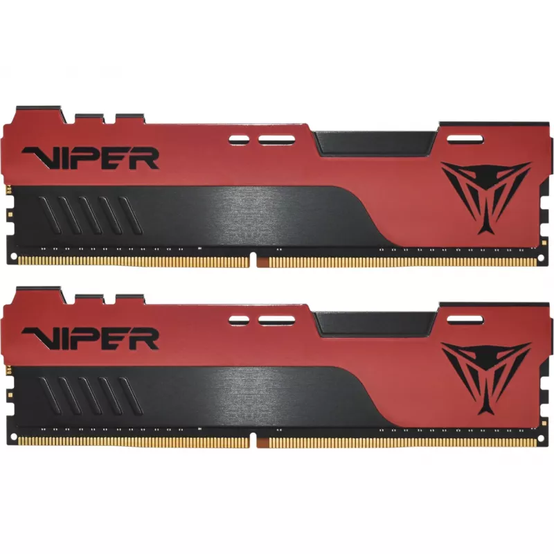 DIMM 32 GB DDR4-3600 (2x 16 GB) Dual-Kit, memória vermelho/preto, PVE2432G360C0K, Viper Elite II, INTEL XMP