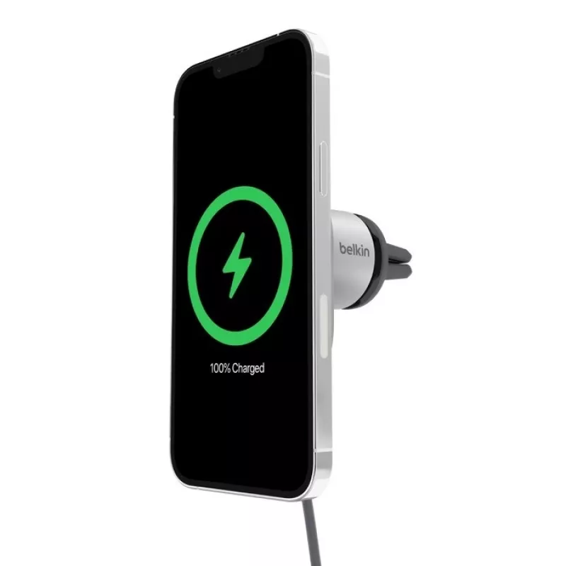 Carregador sem fios Belkin BoostCharge Pro WIC008btGR-V2 carregamento rápido USB