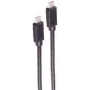 Cabo USB-C ShiverPeaks BS13-62015 — cabo de dados e carregamento USB4/USB 3.2 Gen 2x2 100W, 0,5 m