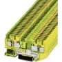 Borne de terra push-in Phoenix Contact PT-PE PT 4-QUATTRO-PE verde-amarelo, conteúdo: 1 unid. (3211809)