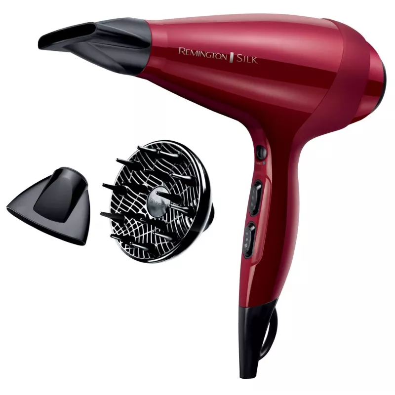 Secador de cabelo Remington T|Studio Silk 2400 W vermelho