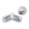 Proteção de arestas autoadesiva DeLOCK 40 x 40 x 13 mm transparente