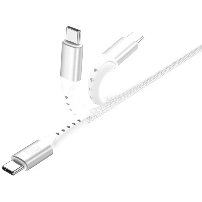 Cabo USB 4smarts 541452 1,5 m USB-C branco 0,48 Gbit/s