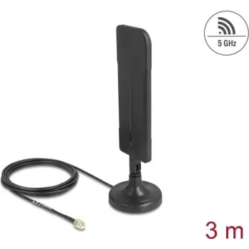 Antena DELOCK 10038 5,8 GHz RP-SMA 3 dBi Omnidirecional