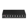 Switch de rede Edimax GS-5008E gerido Gigabit Ethernet (10/100/1000) preto
