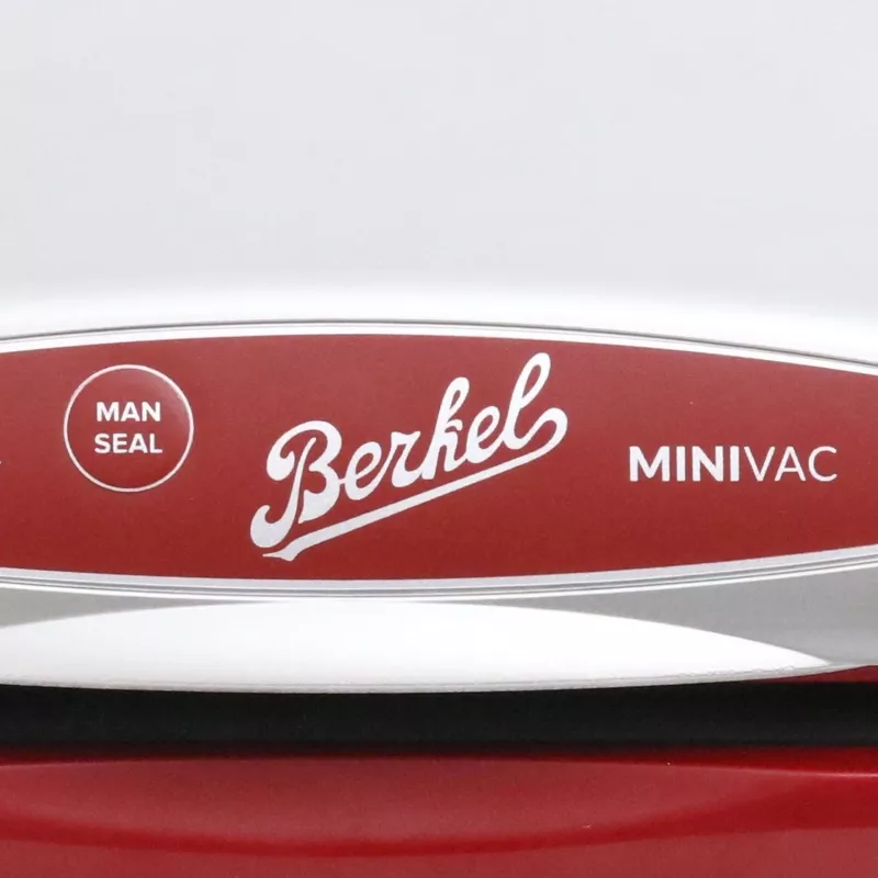 Máquina de vácuo Berkel MiniVac 800 mbar vermelho prateado