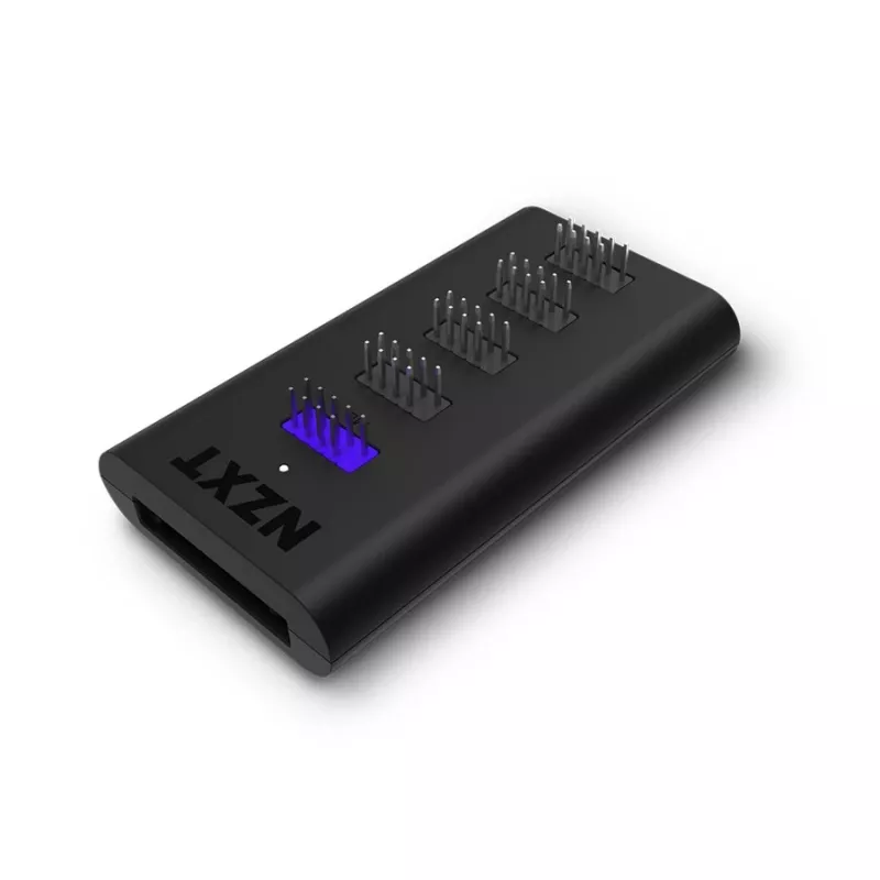 NZXT hub de expansão USB 2.0 interno Gen 3 - preto