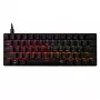 Teclado mecânico gaming White Shark Shinobi-2 com Red Switches, preto, layout US