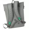 Mochila urbana Rivacase Gremio cinzento poliéster rPET 280x135x430mm