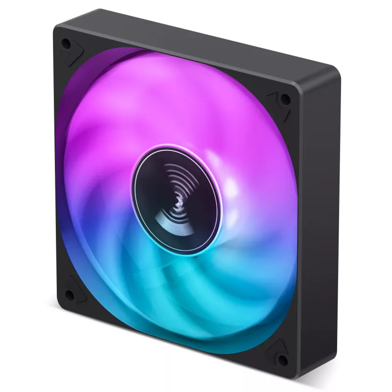 JONSBO SL-120CW ventoinha de caixa RGB de 120 mm, 3 pinos, branca