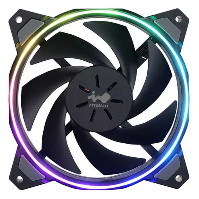 Ventoinha de caixa in win SIRIUS LOOP X3 120mm 3-RGB, 120 mm, iluminação 3-RGB