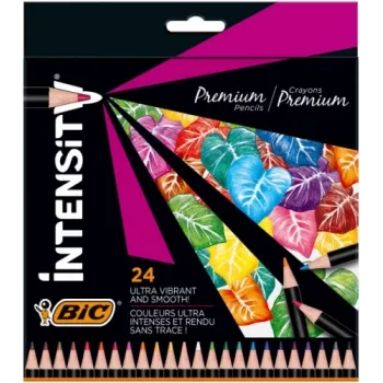 Lápis de cor BIC Intensity 24 cores 967823