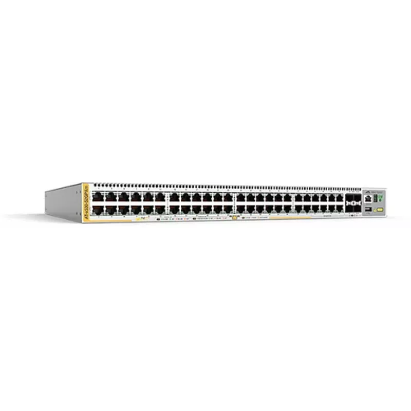 Allied Telesis x530-52GPXm Managed L3 Gigabit Ethernet (10/100/1000) Power over Ethernet (PoE) cinzento