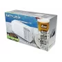 Rádio portátil Muse M-025 RW — analógico FM/AM, branco, a pilhas, antena externa