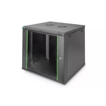 Rack de montagem na parede Digitus DN-19 12U-6/6-EC-SW