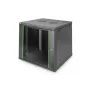 Rack de montagem na parede Digitus DN-19 12U-6/6-EC-SW