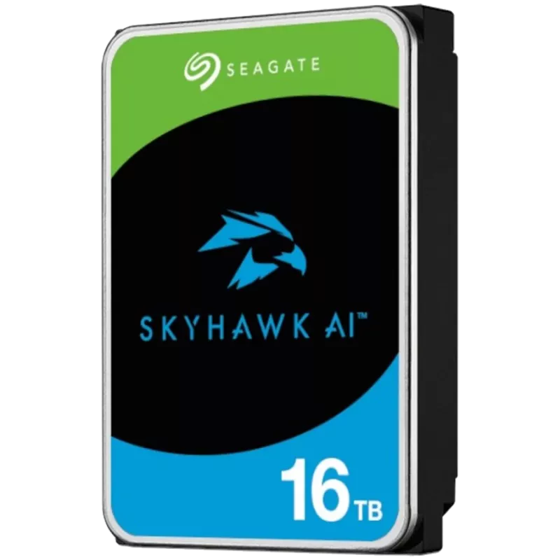 Seagate SkyHawk AI ST16000VE005 disco rígido interno 16 TB 7200 RPM 512 MB 3,5 polegadas Serial ATA III