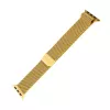 Pulseira de substituição em malha metálica FIXED FIXMEST-434-GD para Apple Watch 42/44/45/46/49 mm, acabamento dourado