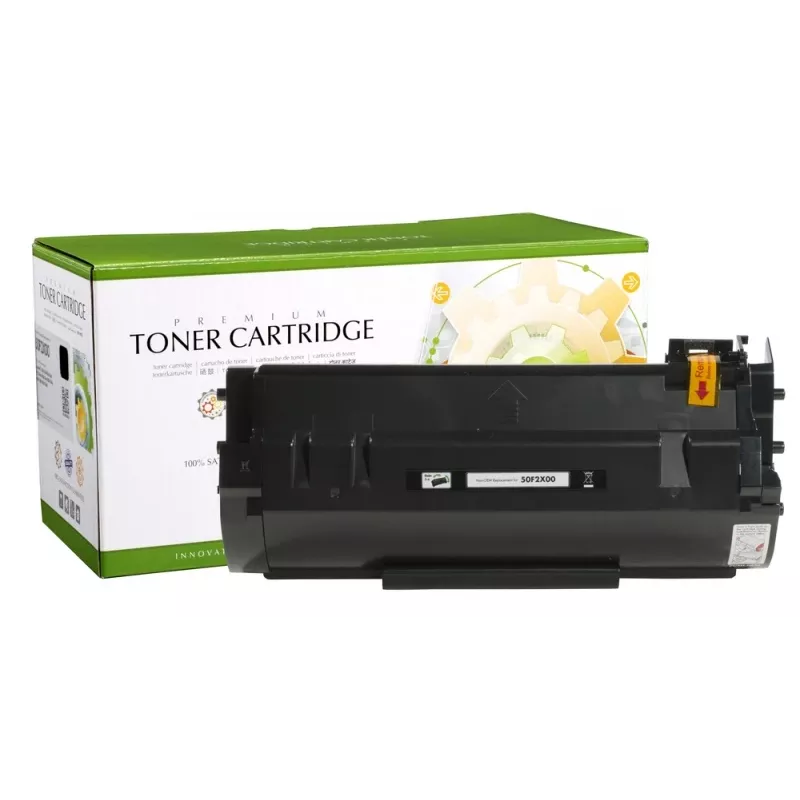 Compatível Static-Control Lexmark 502X preto, 10000 p. (50F2X00)
