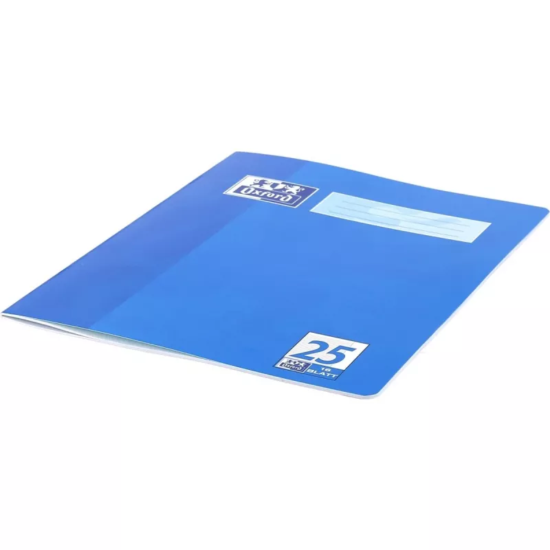 Oxford 100050311 caderno escolar, A4, 16 folhas, pautado, 90 g/m², azul