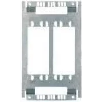 Caixa de distribuição Corning VKA2/DIN 52-300-00000 para 2 calhas DIN, dimensões 200×330×100 mm