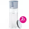 Garrafa com filtro BRITA Vital azul-pastel 600 ml com 2 filtros MicroDisc, sem BPA, apta para máquina de lavar louça