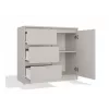 COMODA 1 PORTA 3 GAVETAS COR CAXEMIRA