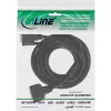 Cabo DVI-D InLine 24+1 M/F, Dual Link, 2 núcleos de ferrite, 3 m