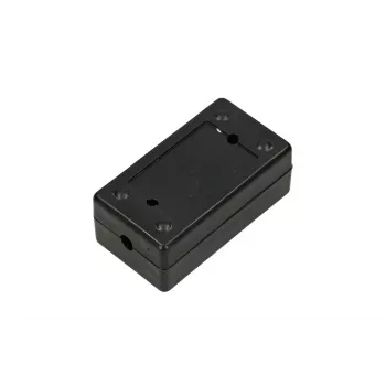 Tomada Extralink para cabo Cat5e UTP, plástico, preto, 1 porta