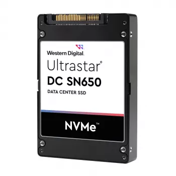 Unidade SSD WESTERN DIGITAL Ultrastar DC SN650 7680 GB U.3 PCIe TLC ISE