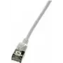 Cabo de rede LogiLink Ultraflex CAT6A cinzento 0,50 (CQ9022S)