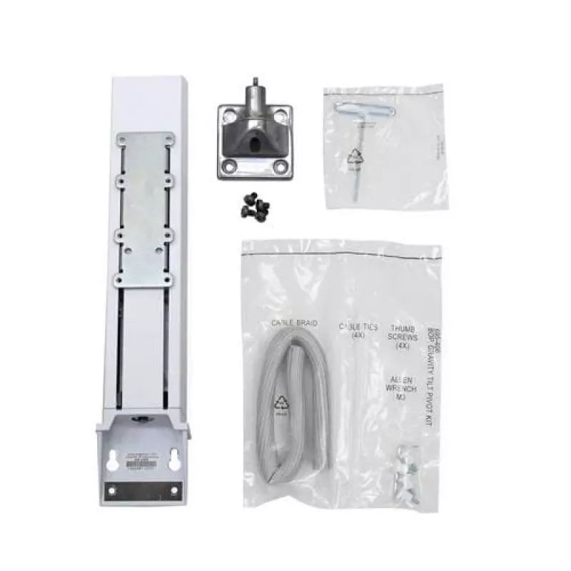 Suporte para monitor Ergotron 98-029 68,6 cm (27 polegadas) metálico branco secretária