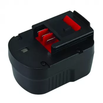 Pacote de bateria para Black&Decker A1712, 12V, 3,0Ah, Ni-MH