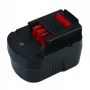 Pacote de bateria para Black&Decker A1712, 12V, 3,0Ah, Ni-MH