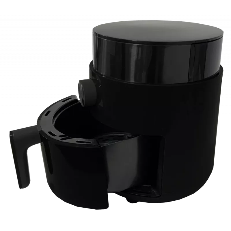 Fritadeira de ar quente PRIME3 SAF31 – 2,5 L, 1200 W, fritadeira de ar quente sem óleo, preta