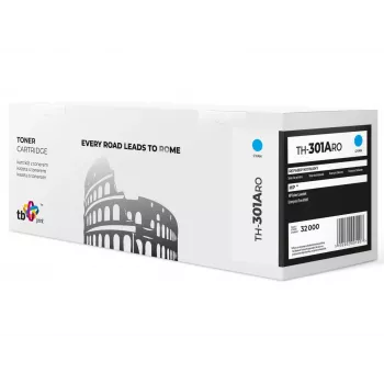Toner TB compatível com HP M880 CF300A, ciano, recondicionado