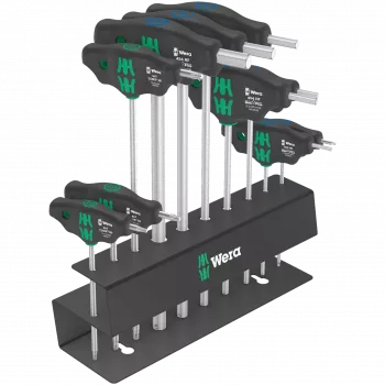 Conjunto de chaves de caixa Wera Bicycle Set 6, 10 peças, em caixa de armazenamento (05004174001)
