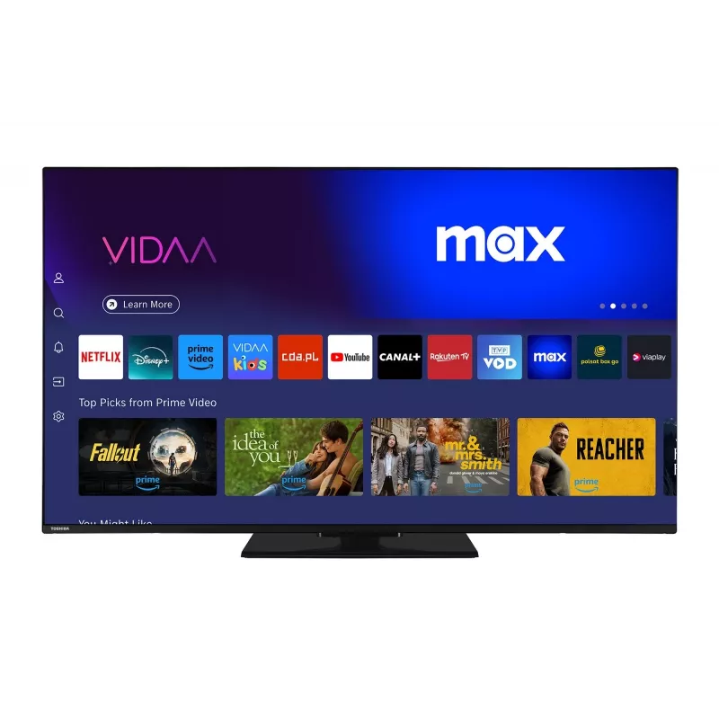 TV Toshiba 55QV3463DG 55 polegadas 4K Ultra HD QLED 3840 x 2160
