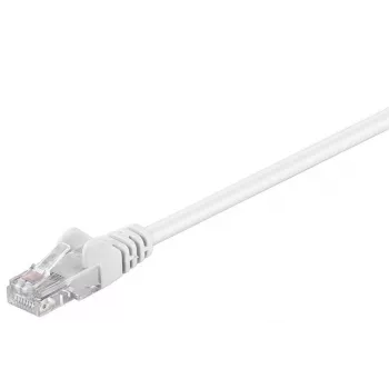 Cabo de rede Wentronic Goobay CAT 5e Patch, U/UTP, Branco, 7,5 m - mistura de cobre CCA (68510)