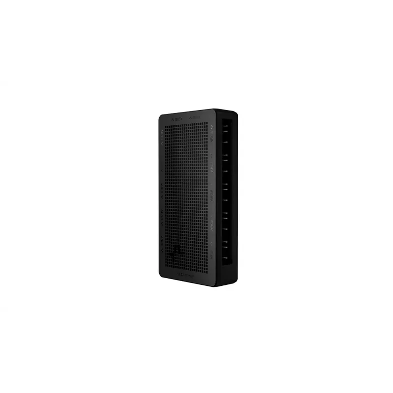 Hub RGB DeepCool SC700 12 portas Addressable RGB, 12 ARGB de 3 pinos, suporte magnético, preto, 45×84×15 mm