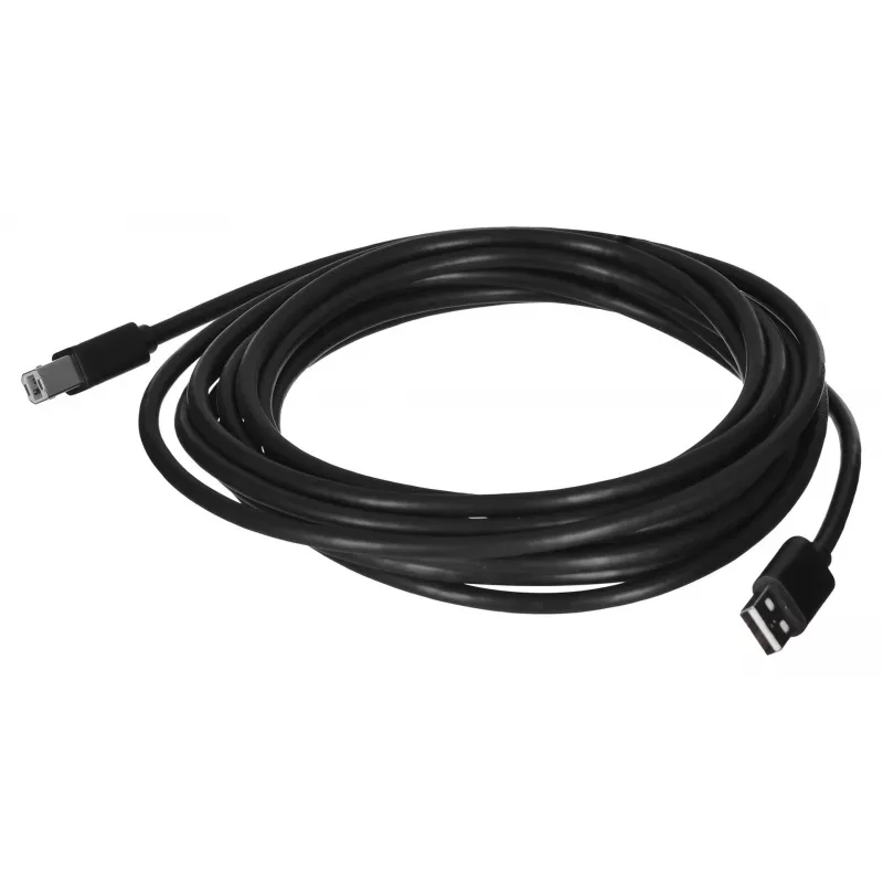 Cabo USB UNITEK Y-C421GBK 5 m USB 2.0 USB A USB B preto