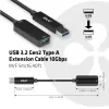 CLUB3D Cabo de extensão USB 3.2 Gen2 Type-A 10 Gbit/s M/F 5 m