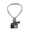 Faixa de pescoço com suporte para câmaras de ação Telesin TE-HNB-001 – comprimento ajustável, suporte de troca rápida