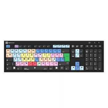Logickeyboard Avid Media Composer+ LogicLight para PC/preto