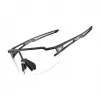 Rockbros 10175 óculos de ciclismo UV400 fotocromáticos, preto