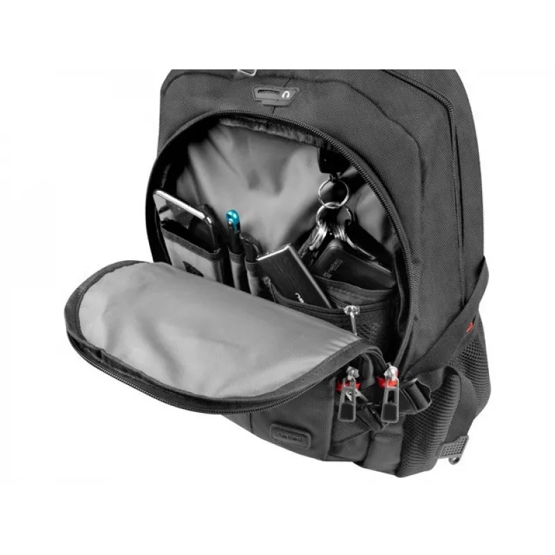 Mochila casual NATEC NTO-1703 preto poliéster