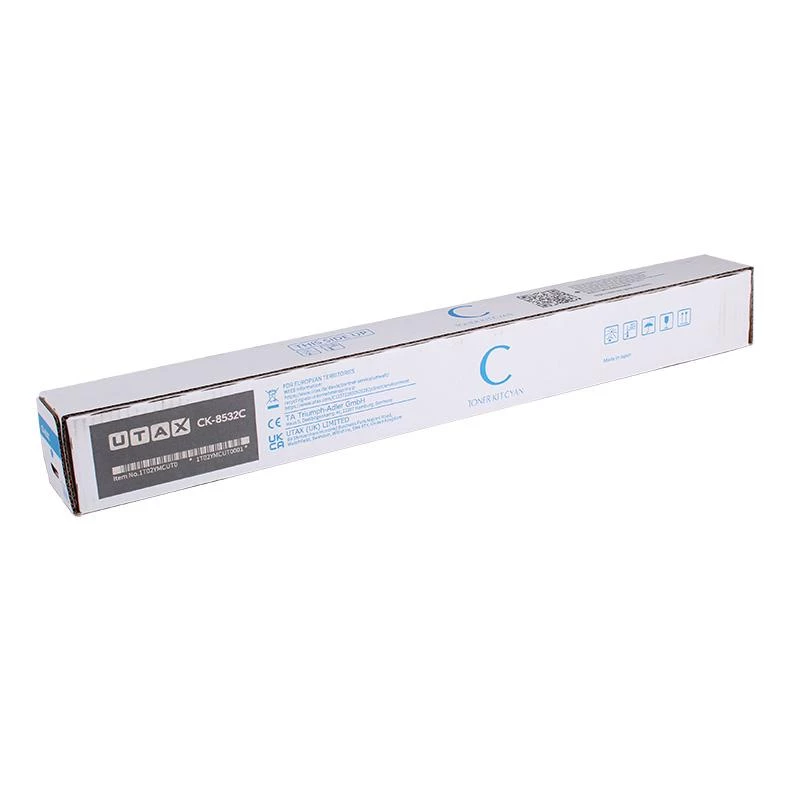 Toner Utax 1T02YMCUT0 ciano original, rendimento 20.000 páginas, 1 unid.