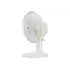Adler | Ventilador com mola | AD 7317 | Ventilador de mesa | Branco | Diâmetro 15 cm | Número de velocidades 2 | 30 W